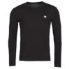 T-shirts a maniche lunghe  Guess  CN LS CORE TEE  Nero -  T-shirts a maniche lunghe Uomo