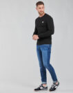T-shirts a maniche lunghe Guess CN LS CORE TEE Nero T-shirts a maniche lunghe Uomo - 3