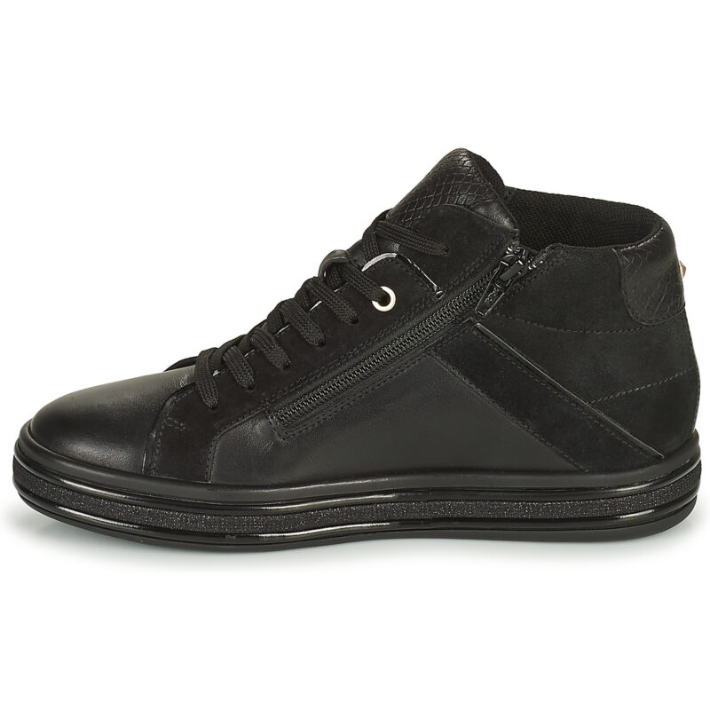 Geox LEELU Schwarz High-Top-Sneaker Damen - 4
