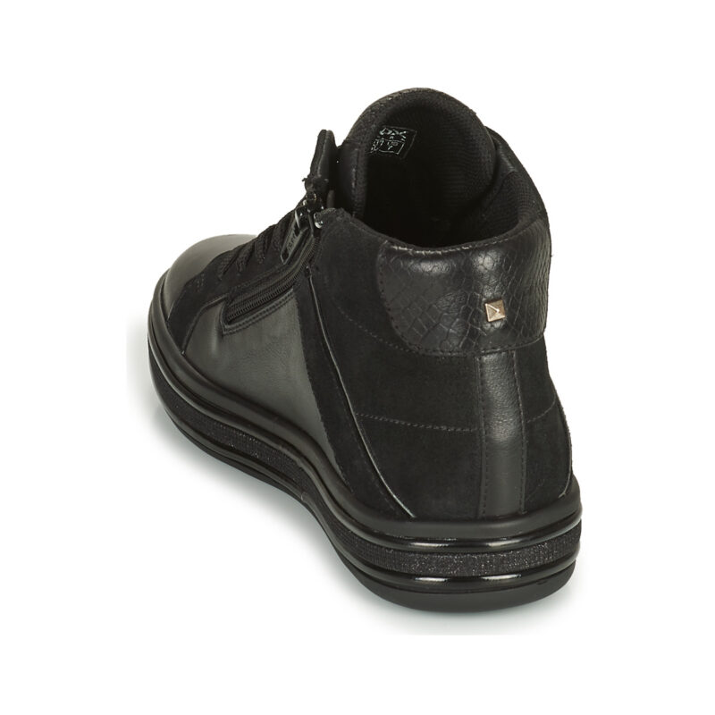 Geox LEELU Schwarz High-Top-Sneaker Damen - 5