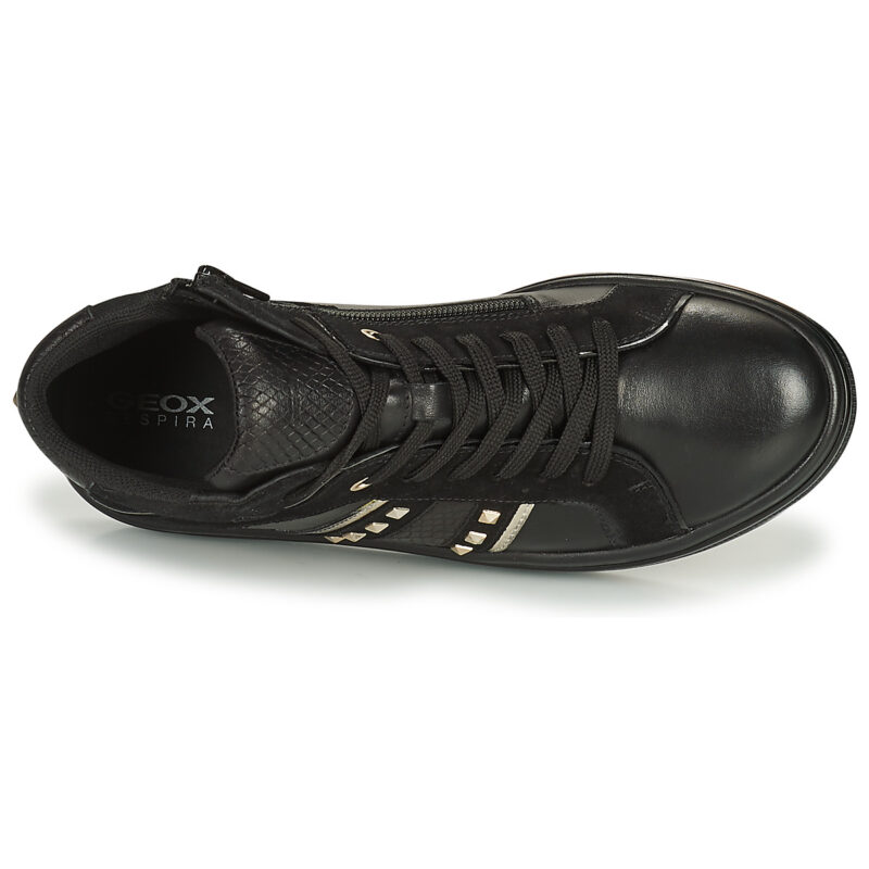 Geox LEELU Schwarz High-Top-Sneaker Damen - 6