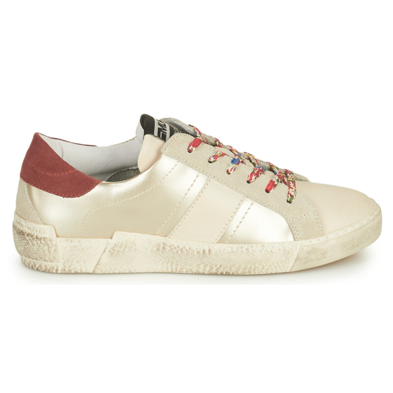 Meline NKC1381 Beige Sneakers basse Donna - 2