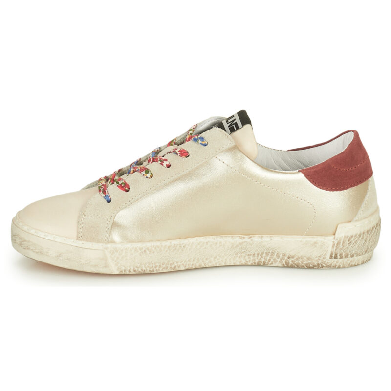 Meline NKC1381 Beige Sneakers basse Donna - 4