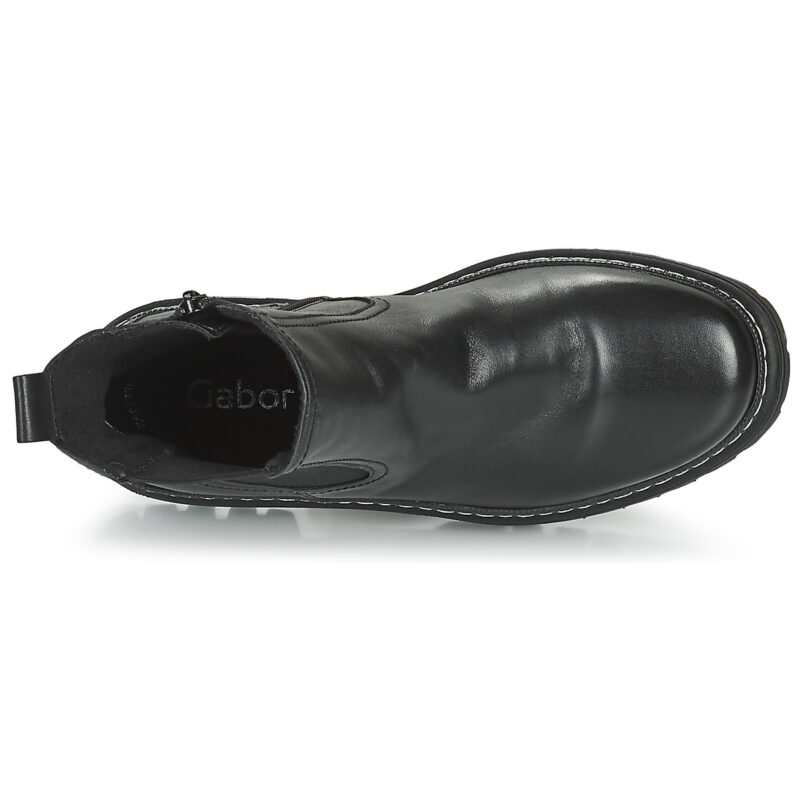 Gabor 7172027 Schwarze Damen-Ankle-Boots - Gr&ouml;&szlig;e 6