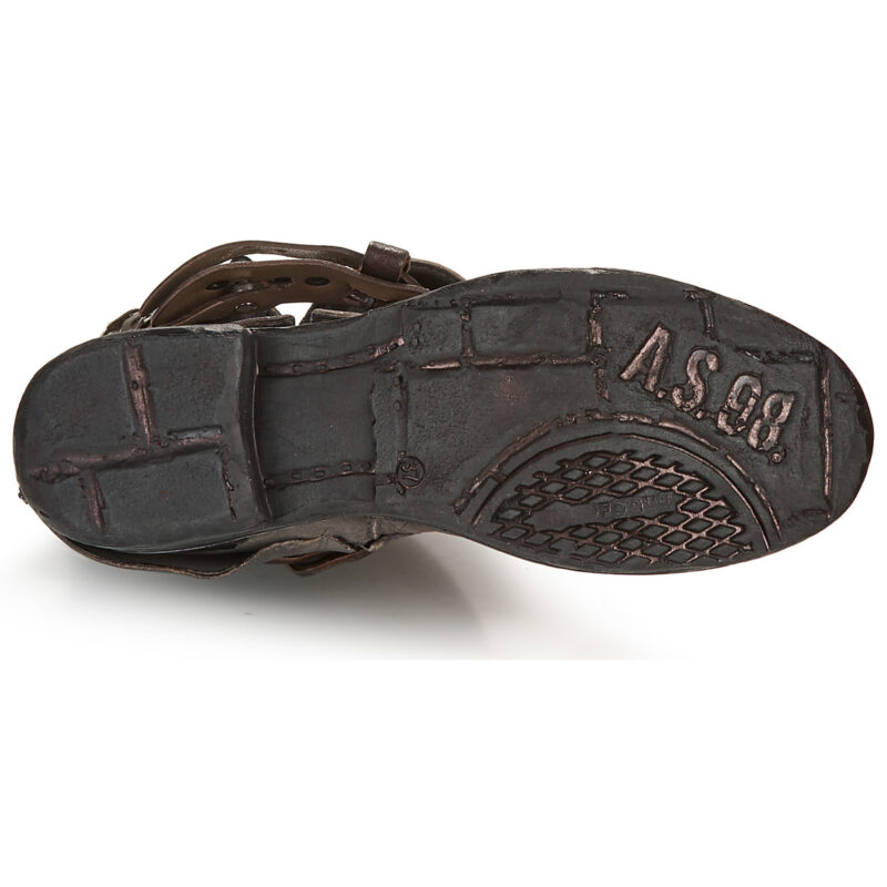 Airstep / A.S.98 SAINT BIKE Grigio Stivaletti Donna - 7