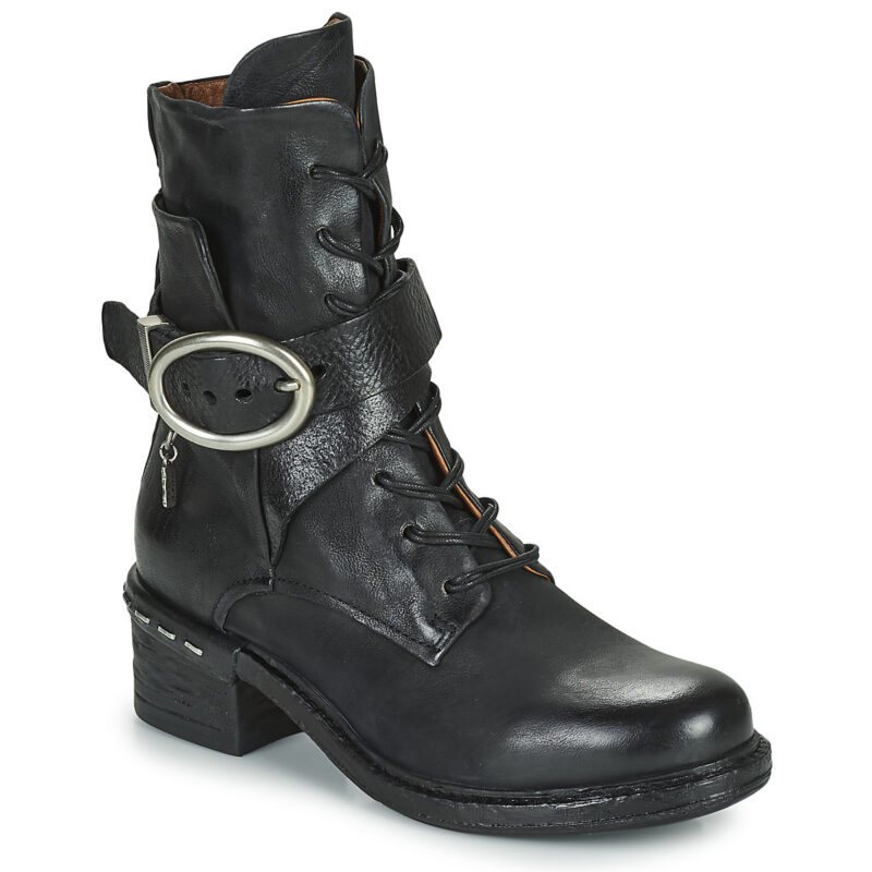 Airstep / A.S.98  NOVASUPER LACE  Nero -  Stivaletti Donna - 1