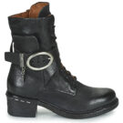 Airstep / A.S.98  NOVASUPER LACE  Nero -  Stivaletti Donna - 2