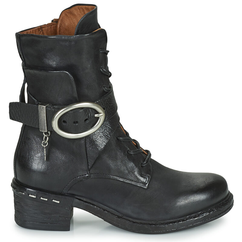 Airstep / A.S.98  NOVASUPER LACE  Nero -  Stivaletti Donna - 2