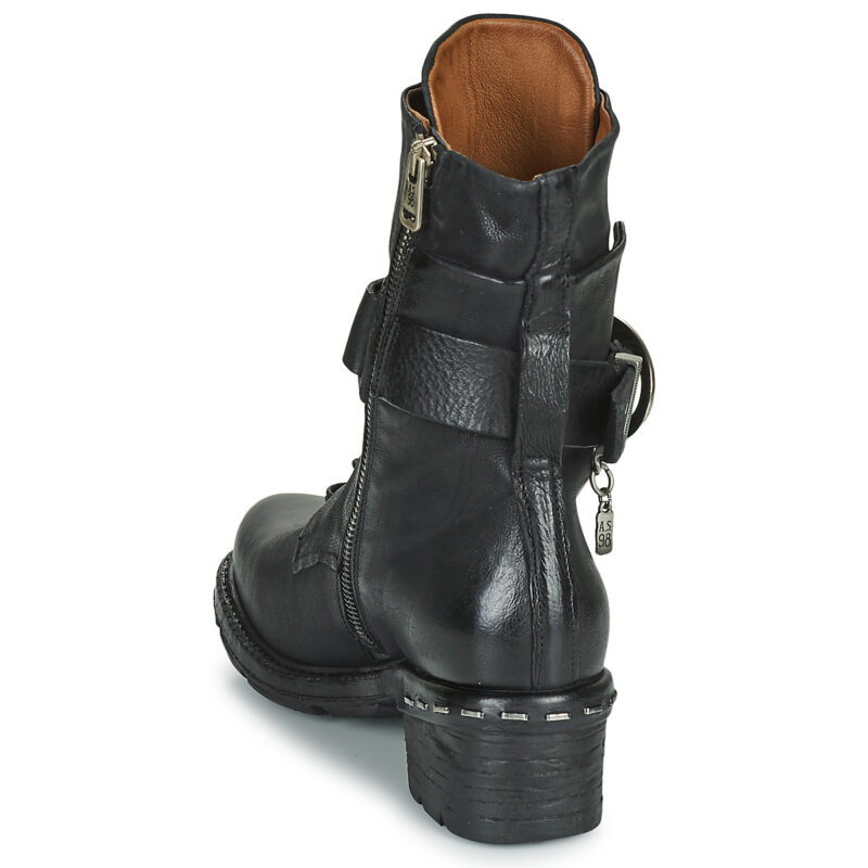 Airstep / A.S.98  NOVASUPER LACE  Nero -  Stivaletti Donna - 5