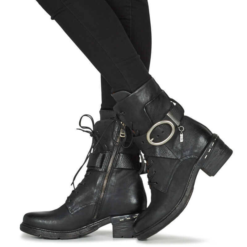 Airstep / A.S.98  NOVASUPER LACE  Nero -  Stivaletti Donna - 8