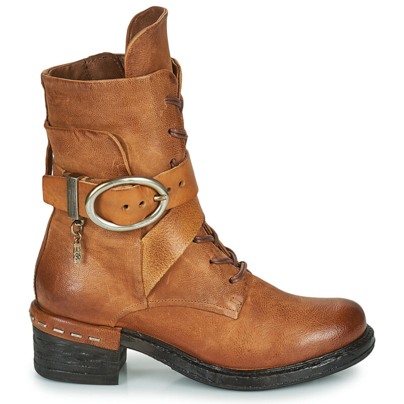 Airstep / AS98 NOVASUPER LACE Braune Damen-Ankle-Boots - 2
