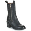 Airstep / A.S.98 JAMAL STUDS Schwarz Stiefeletten Damen