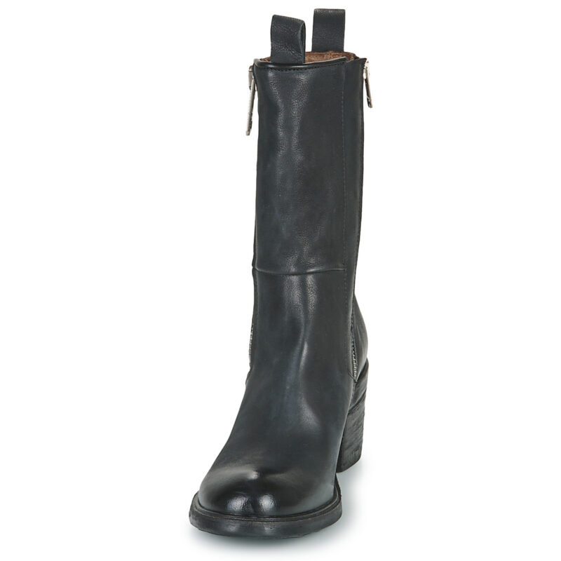 Airstep / AS98 JAMAL STUDS Schwarze Damen-Ankle-Boots - Gr&ouml;&szlig;e 3