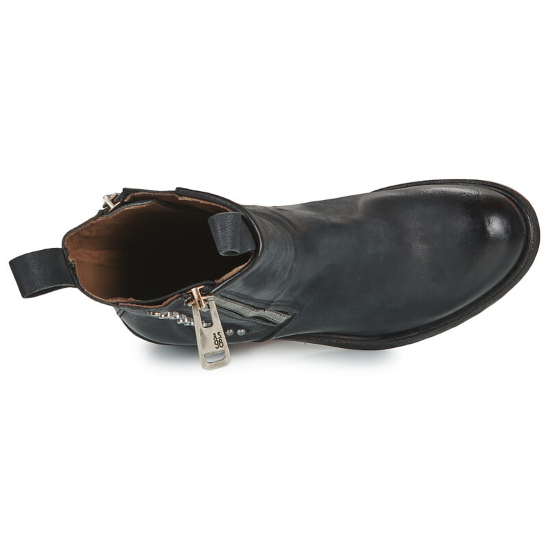 Airstep / AS98 JAMAL STUDS Schwarze Damen-Ankle-Boots - Gr&ouml;&szlig;e 6