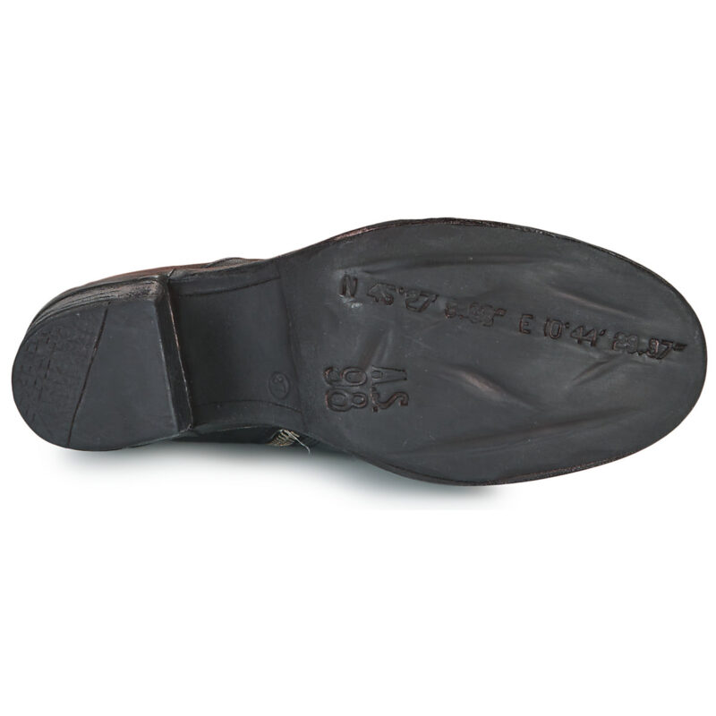 Airstep / AS98 JAMAL STUDS Schwarze Damen-Ankle-Boots - Gr&ouml;&szlig;e 7