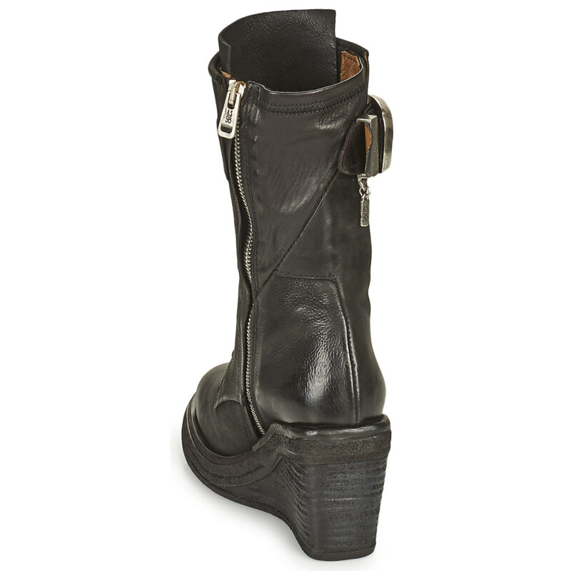 Airstep / A.S.98 TALL Schwarz Damen Stiefeletten - 5