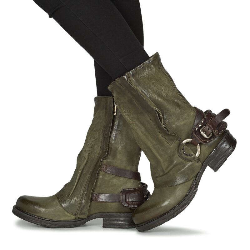 Airstep / A.S.98 SAINT EC Kaki Stivaletti Donna - 8