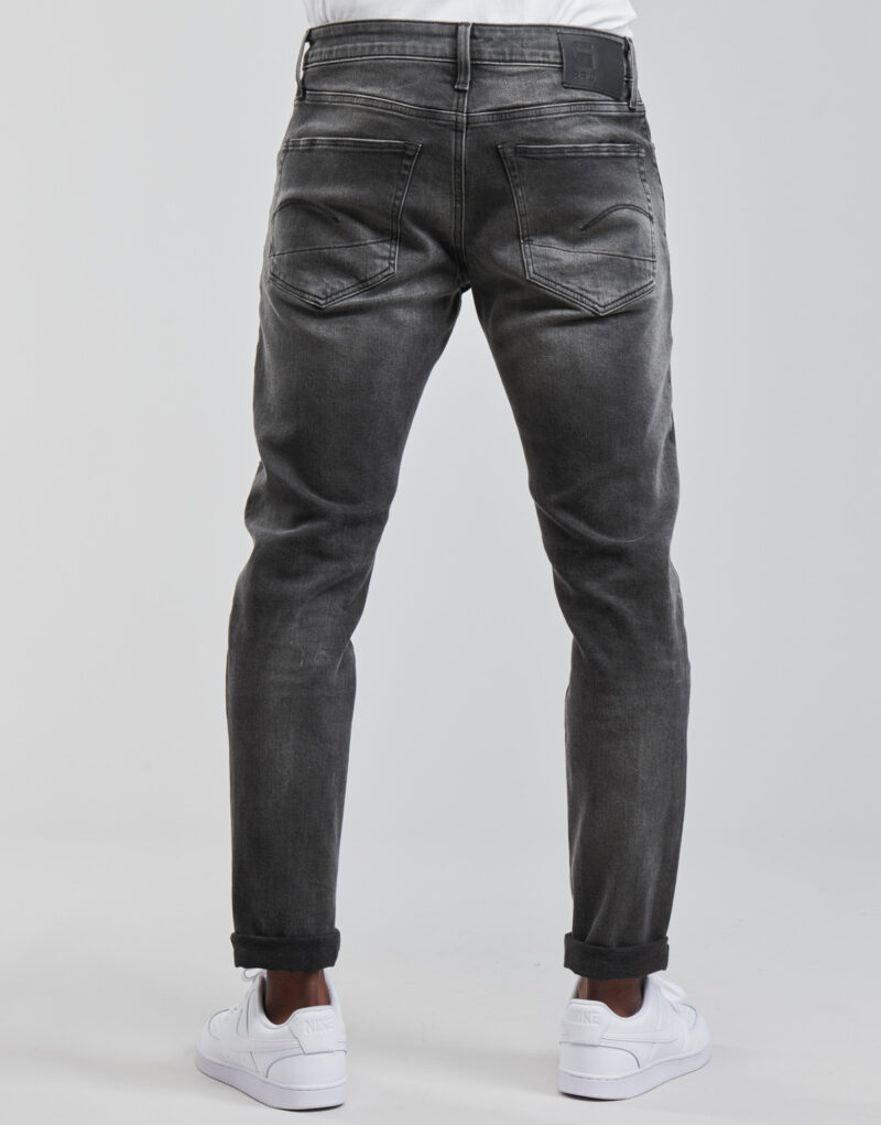 Jeans Slim G-Star Raw 3301 SLIM Grigio Jeans Slim Uomo - 4
