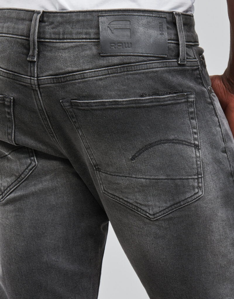 Jeans Slim G-Star Raw 3301 SLIM Grigio Jeans Slim Uomo - 5