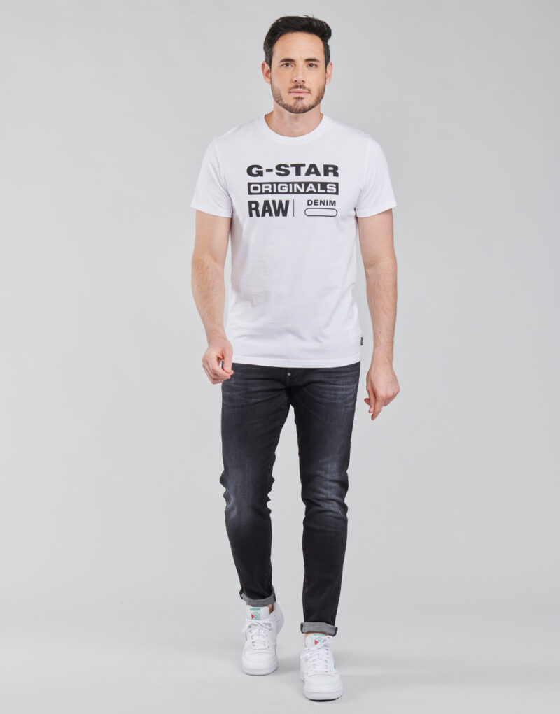 Jeans skynny  G-Star Raw  REVEND SKINNY  Nero Jeans skynny Uomo - 2