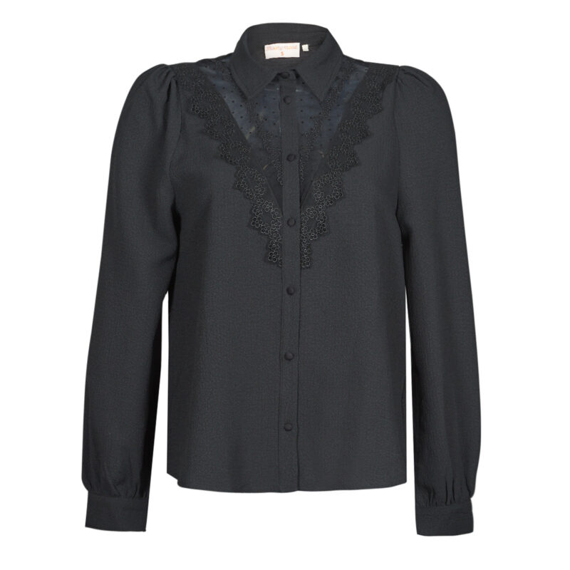 Camicia  Moony Mood  PABBECOURS  Nero -  Camicie Donna - 1