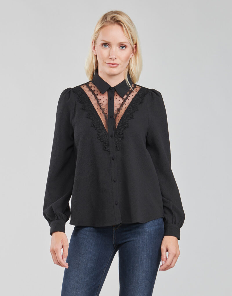 Camicia  Moony Mood  PABBECOURS  Nero -  Camicie Donna - 2