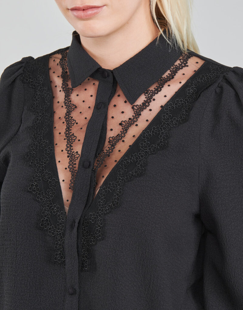 Camicia  Moony Mood  PABBECOURS  Nero -  Camicie Donna - 5