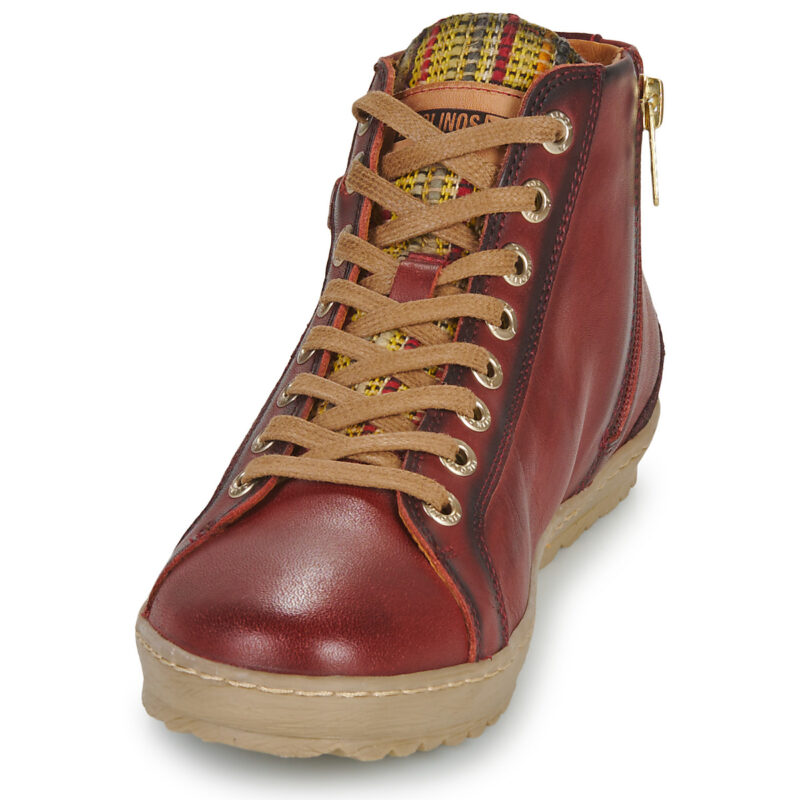 Pikolinos LAGOS 901 Rote Damen-Sneaker mit hohem Schaft - Gr&ouml;&szlig;e 3