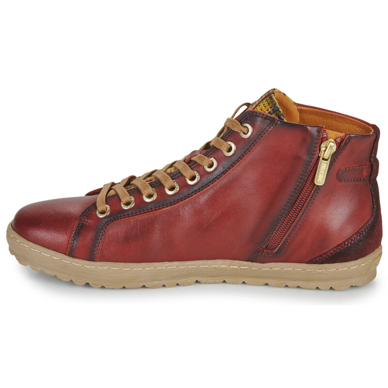 Pikolinos LAGOS 901 Rote Damen-Sneaker mit hohem Schaft - Gr&ouml;&szlig;e 4