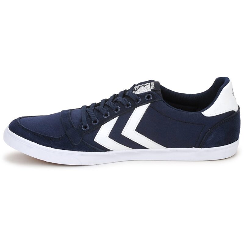hummel TEN STAR LOW CANVAS Blau Sneakers Herren - 4