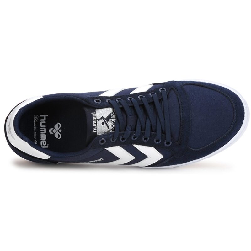 hummel TEN STAR LOW CANVAS Blau Sneaker Low Damen - 6