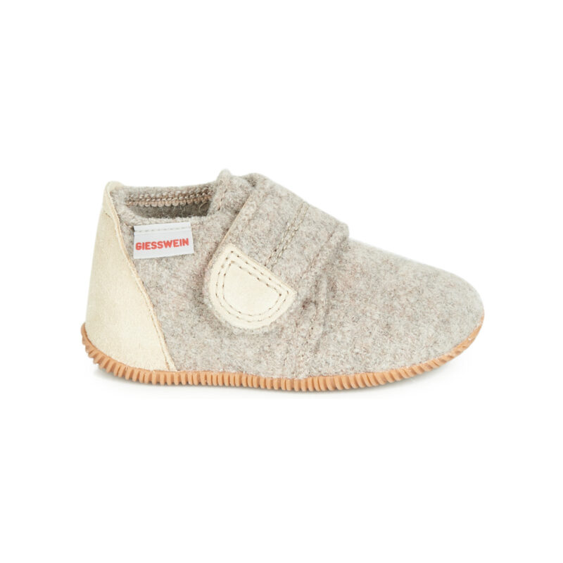 Giesswein OBERSTAUFFEN Beige Pantofole Bambino - 2