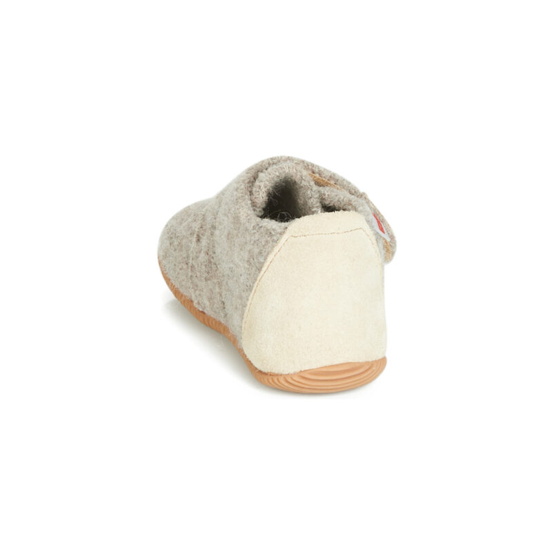 Giesswein OBERSTAUFFEN Beige Pantofole Bambino - 5