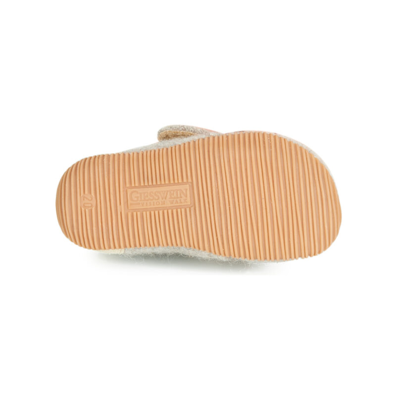 Giesswein OBERSTAUFFEN Beige Pantofole Bambino - 7