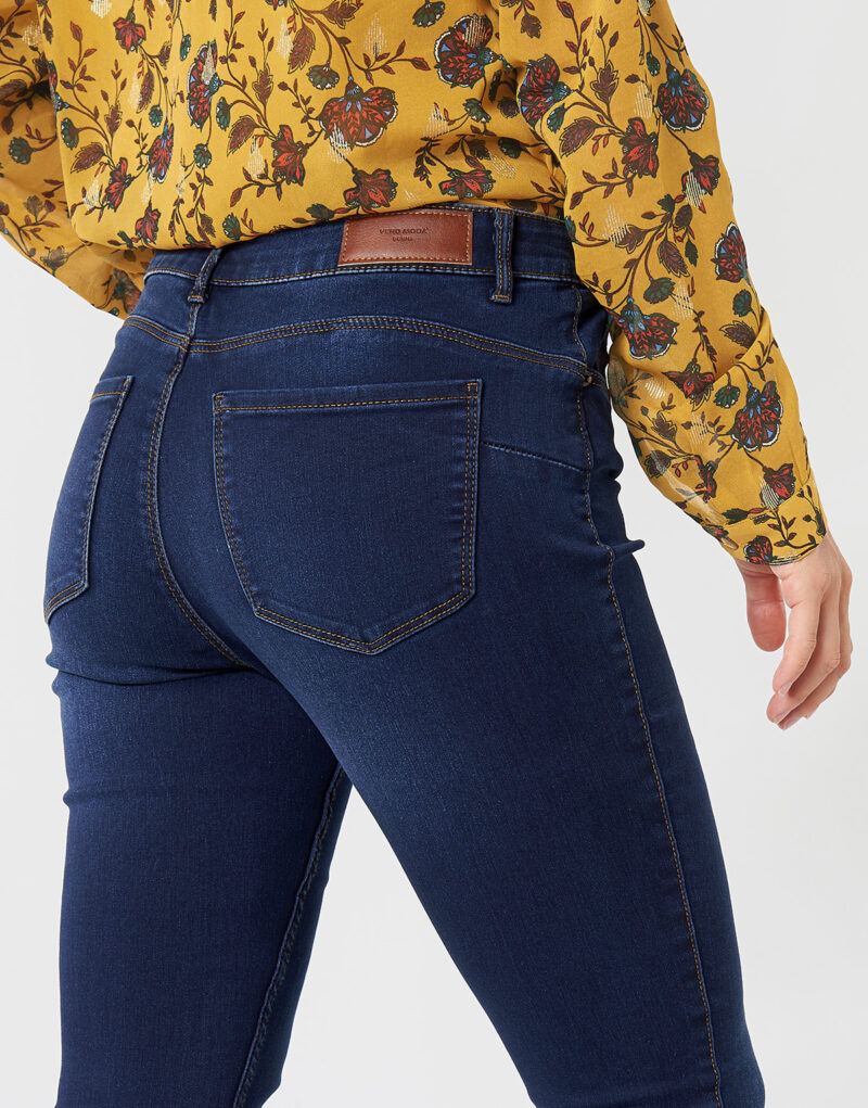 Jeans Slim Vero Moda VMSEVEN Blu Jeans Slim Donna - 5