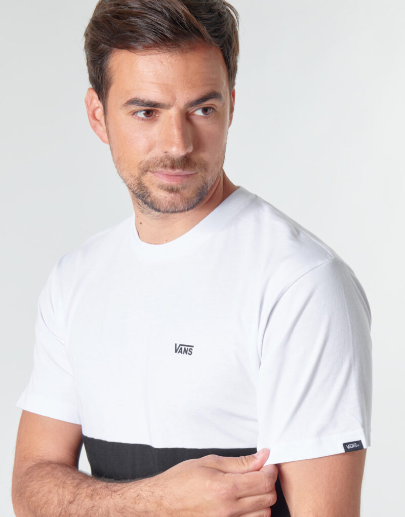 Vans COLORBLOCK TEE Mehrfarbiges Herren-Kurzarmshirt - Gr&ouml;&szlig;e 5