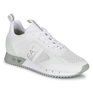 Emporio Armani EA7  BLACK WHITE LACES  Bianco -  Sneakers basse Donna