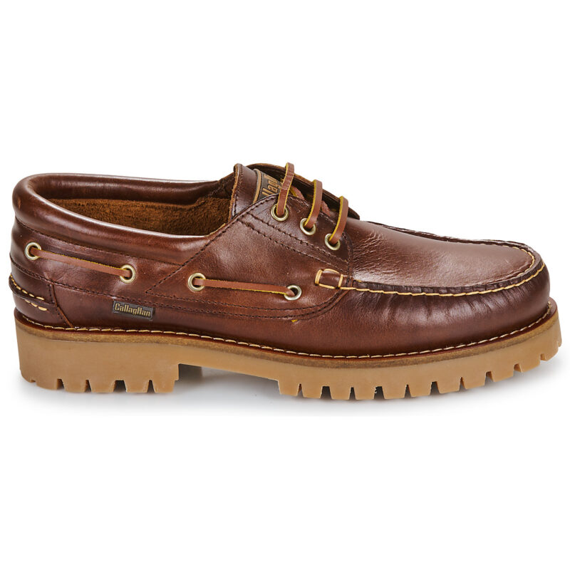 CallagHan TIM CRO Marrone Scarpe da barca Uomo - 2