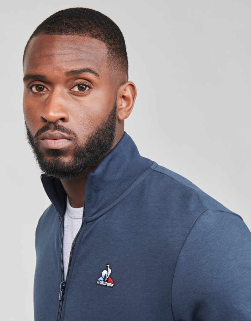 Le Coq Sportif ESS FZ SWEAT N&deg;4 M Marine Sport Jacket Men's Sport Jackets - 5