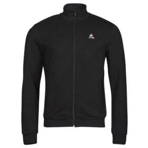 Felpe  Le Coq Sportif  ESS FZ SWEAT N°4 M  Nero -  Felpe Abbigliamento Uomo