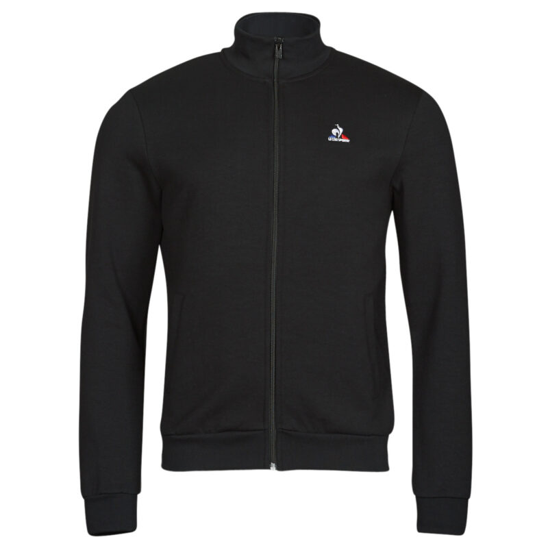 Sudaderas Le Coq Sportif Sudadera ESS FZ SWEAT N&deg;4 M Negra para Hombre - 1