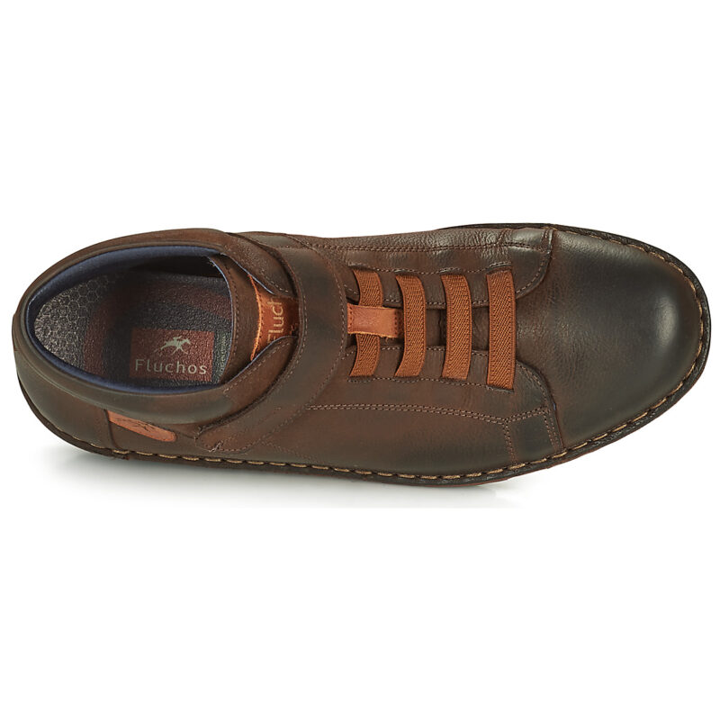 Fluchos ALFA Brown High-top Sneakers Men - 6