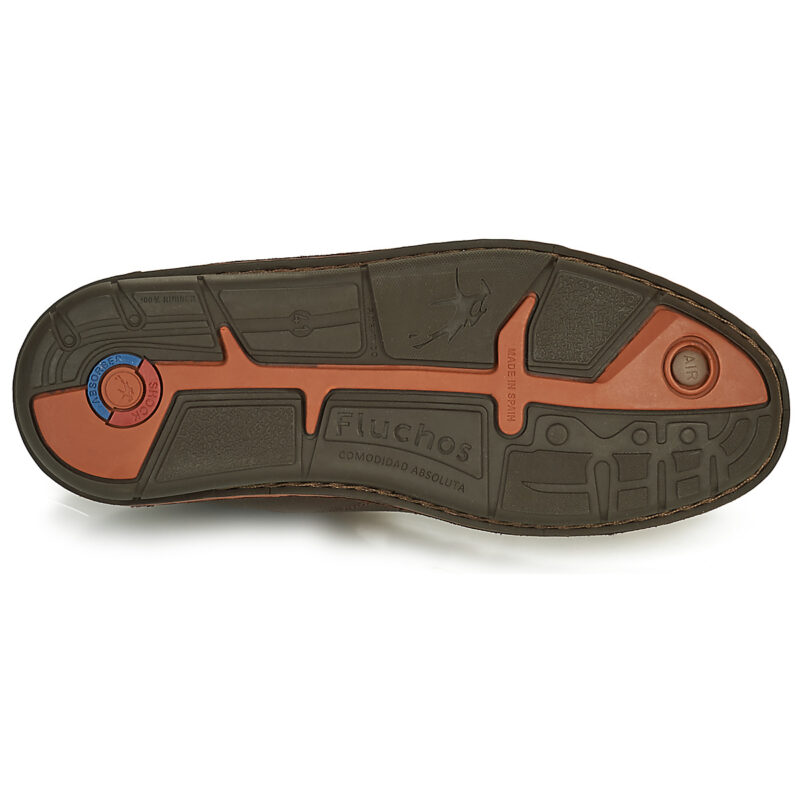 Fluchos ALFA Brown High-top Sneakers Men - 7