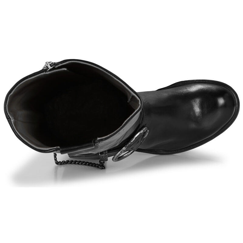 Airstep / A.S.98 JAMAL HIGH Nero Stivali con tacco Donna - 6