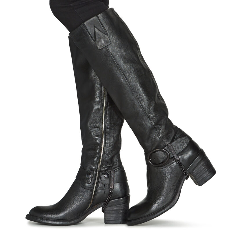 Airstep / A.S.98 JAMAL HIGH Nero Stivali con tacco Donna - 8