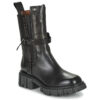 Airstep / A.S.98 HELL STUD Schwarz Stiefeletten Damen