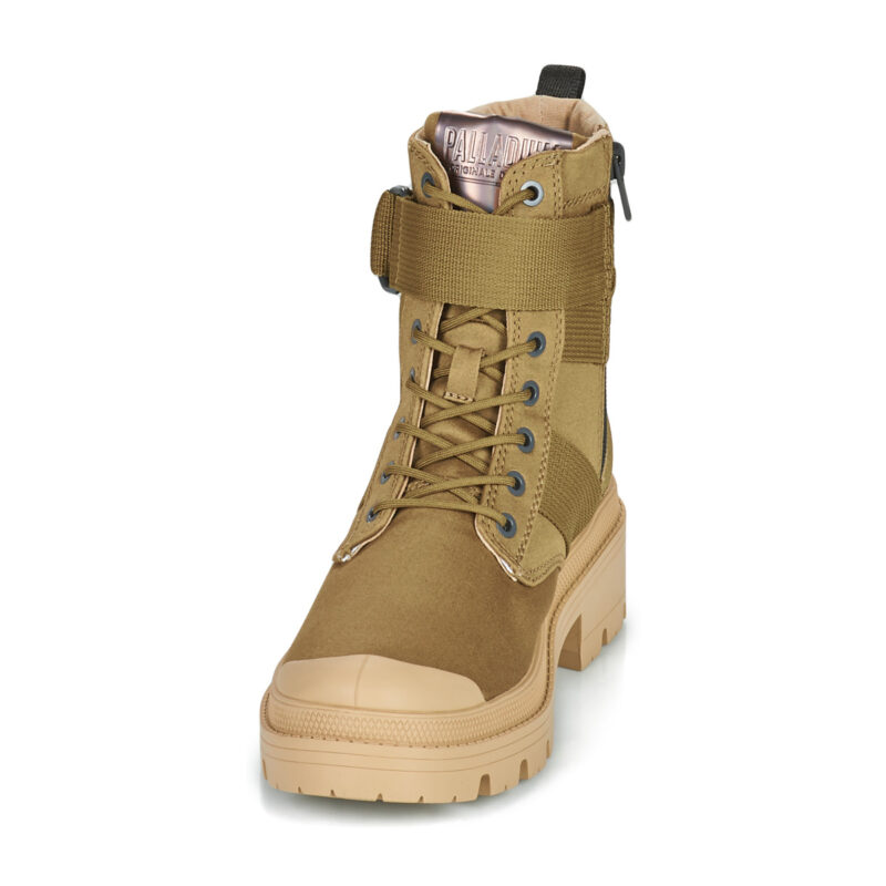 Palladium PALLABASE TACT S TX Verde Stivaletti Donna - 3