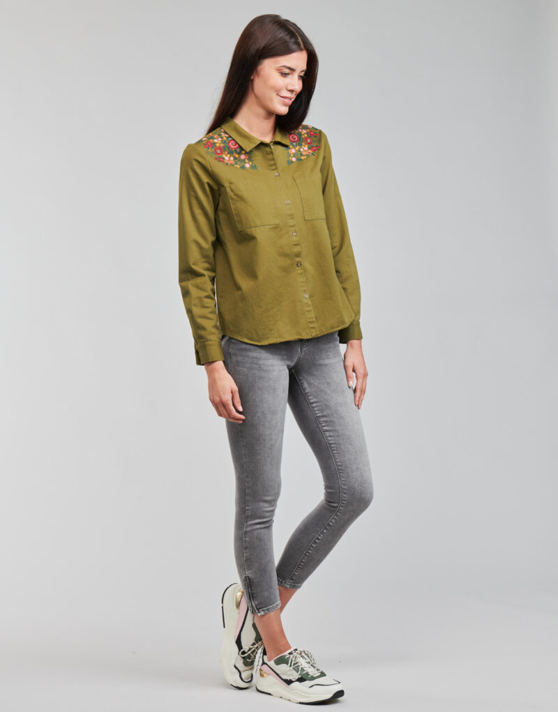 Jeans skynny Noisy May NMKIMMY Grigio Jeans skynny Donna - 3