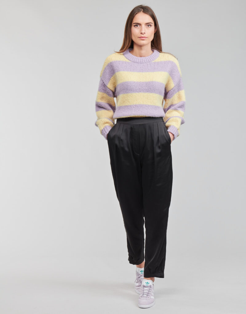 Pantaloni morbidi / Pantaloni alla zuava Vero Moda VMKYRA Nero Pantaloni morbidi / Pantaloni alla zuava Donna - 2