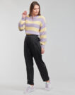 Pantaloni morbidi / Pantaloni alla zuava Vero Moda VMKYRA Nero Pantaloni morbidi / Pantaloni alla zuava Donna - 3
